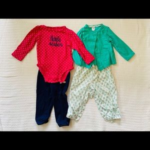 (2) 18 Month Girl Outfits